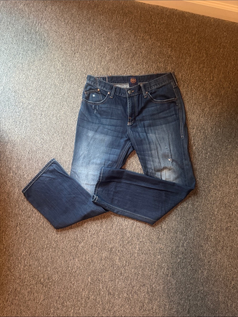 Rock & Republic Indigo Straight Jeans